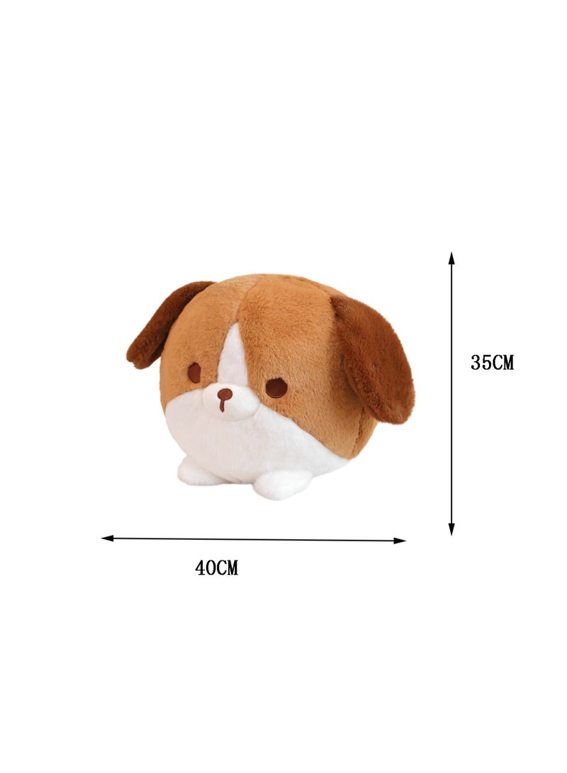 40*35CM Cute Beagle Plush Toy Soft Stuffed Animal Doll For Girls And Boys All Ages Gift - Image 2